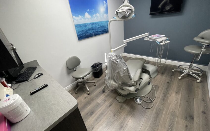 Coral Springs 6 OP’s 5 chairs Dental Practice For Sale